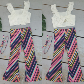 Zigzag flared set