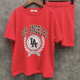 Los Angeles girls summer set - Rood
