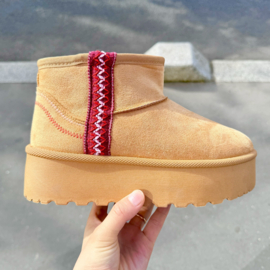 Aztec boots - camel