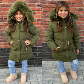 Bubbly parka - groen