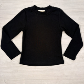 Essential Basic Longsleeve - zwart