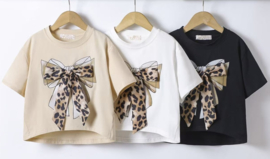 Only leopard bow top