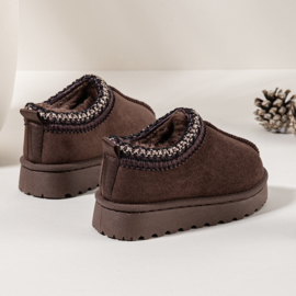 Cozy slides (twinning) - bruin (verzenddatum 25 sep)
