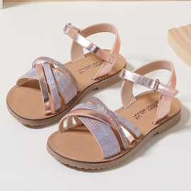 Pink sparkle sandals - Verzenddatum 10 Mei