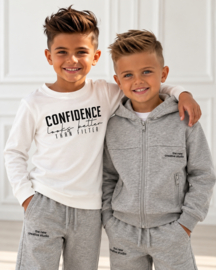 Confidence 3-Piece Tracksuit - grijs