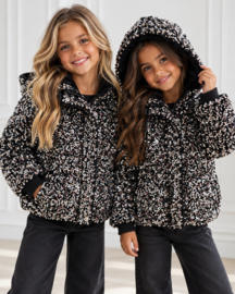 Ultimate paillet jacket - Zwart/zilver