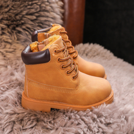 Warm timby boots - Camel
