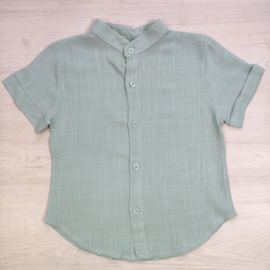 Ocean Breeze Button Up - mint