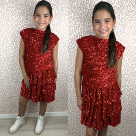 Glitters and layers set - rood