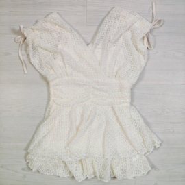 Your Romantic Ruffle Lace Dress