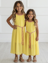 Bridesmaid dress - geel