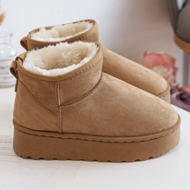 Mini winter boots - camel (Twinning) -verzenddatum 19 sep