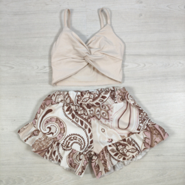 Sunshine Paisley Outfit - beige