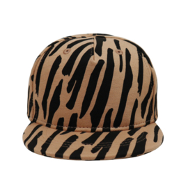 Printed cap - nude