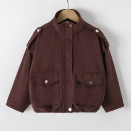 Urban Suède Jacket - Bordeaux