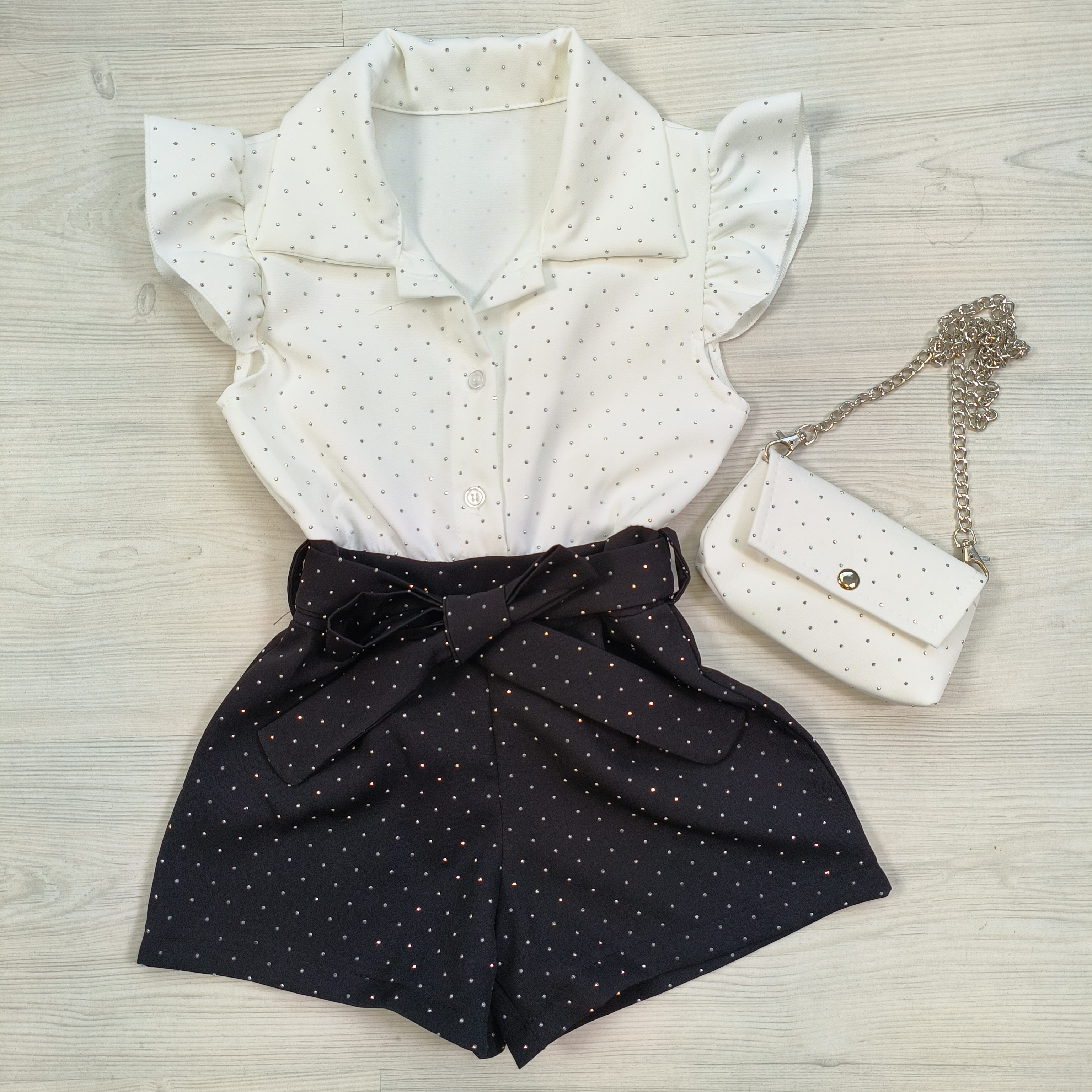 Black, white & more playsuit