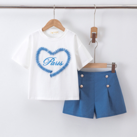 Love paris set - wit