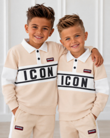 Icon polo sport set - beige