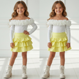 Diva Ruffle Shoulder Body (5 kleuren)