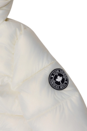 ICON Girls glow puffer jacket - off-white