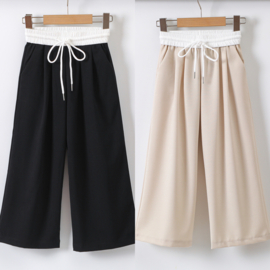 Boxed pantalon