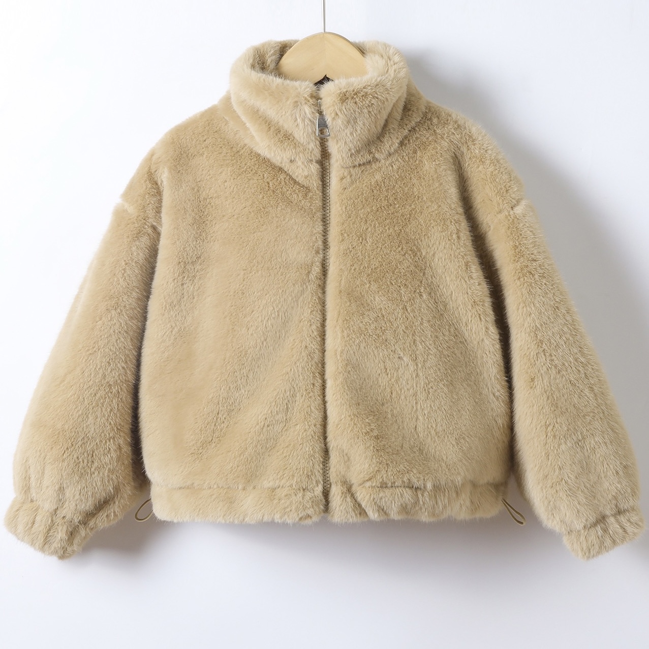 Basic & soft jacket - beige (verzenddatum 7 aug)