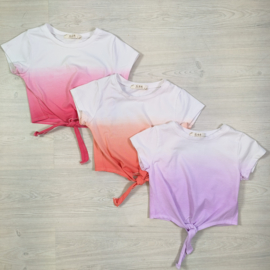 Dip n dye knotted top