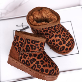 Winter boots - Brown leopard