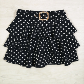 Your Printed Layered Skort - polkadot