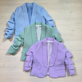 About the sleeves blazer - mint