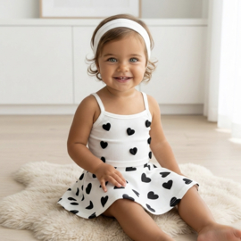 Little sweet hearts set - zwart