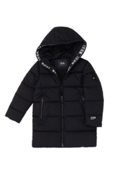 ICON Long Puffer Jacket Black