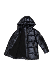 ICON Girls glow puffer jacket - zwart (verzenddatum 16 okt)