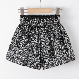Party glow short - zilver