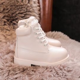 Warm timby boots - Beige