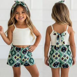 Window high set - green