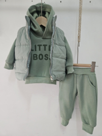 Street style boss set - legergroen (verzenddatum 9 okt)