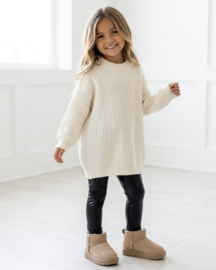 Keep me warm dress - off white  