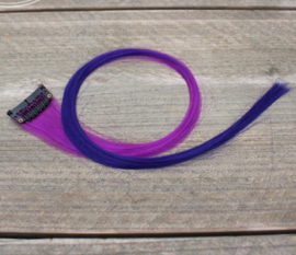 Purple/ Dark Blue Hairclip #18