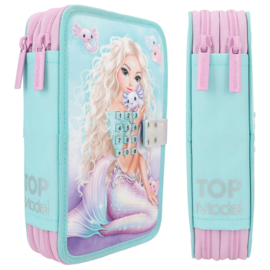 TOPModel etui met code MERMAID