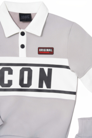 Icon polo sport set - grijs