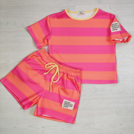 Neon Stripe Summer Set