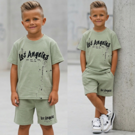 LA boys set - groen