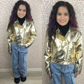 Your metallic jacket -  goud