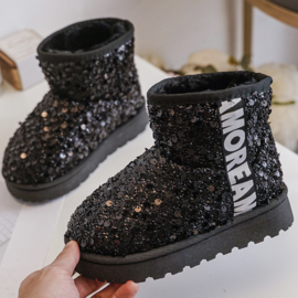 Amore sequin boots - zwart (Twinning) -Verzenddatum 19 sep