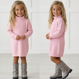 Col dress - pink
