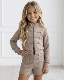Major girl set - beige