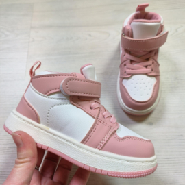 Pink & White sneakers