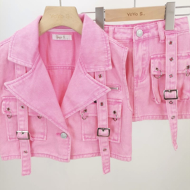 Your denim cargo set