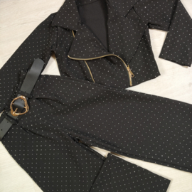 Diamond Girl Set - zwart